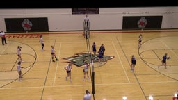 Reed City volleyball highlights Morley Stanwood High School