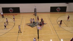 Reed City volleyball highlights Big Rapids High School