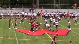 Durfee football highlights Wellesley High School