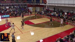 Pleasant Plains basketball highlights Williamsville High School
