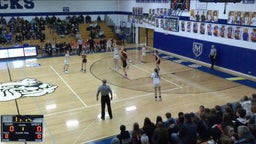 McDonell Central girls basketball highlights Bloomer High School