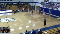 McDonell Central girls basketball highlights Stanley-Boyd High School