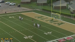 Alma soccer highlights Greenwood High School
