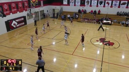 Alma Center Lincoln girls basketball highlights Loyal High School