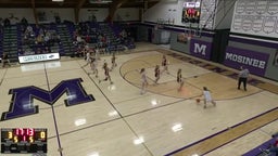 Mosinee girls basketball highlights Antigo High School