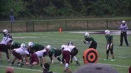 Saint John Paul the Great Catholic football highlights Sidwell Friends High School