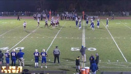 Whitney Point football highlights Lansing High School
