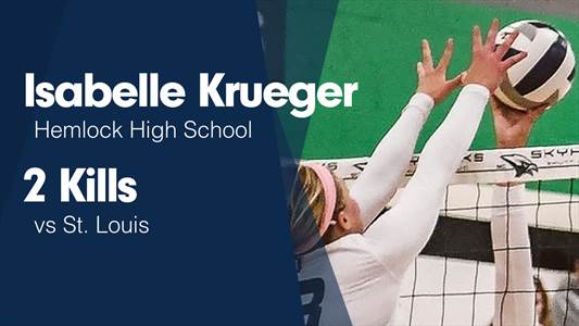 Isabelle Krueger Game Report: vs Nouvel Catholic Central
