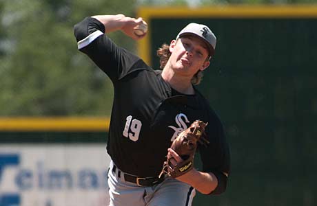 With a powerful right arm, Kohl Stewart is likely to be a Top 10 pick in the 2013 MLB Draft.