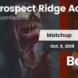 Football Game Recap: Prospect Ridge Academy vs. Berthoud