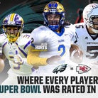 Super Bowl LVII: Where every player was rated coming out of high school