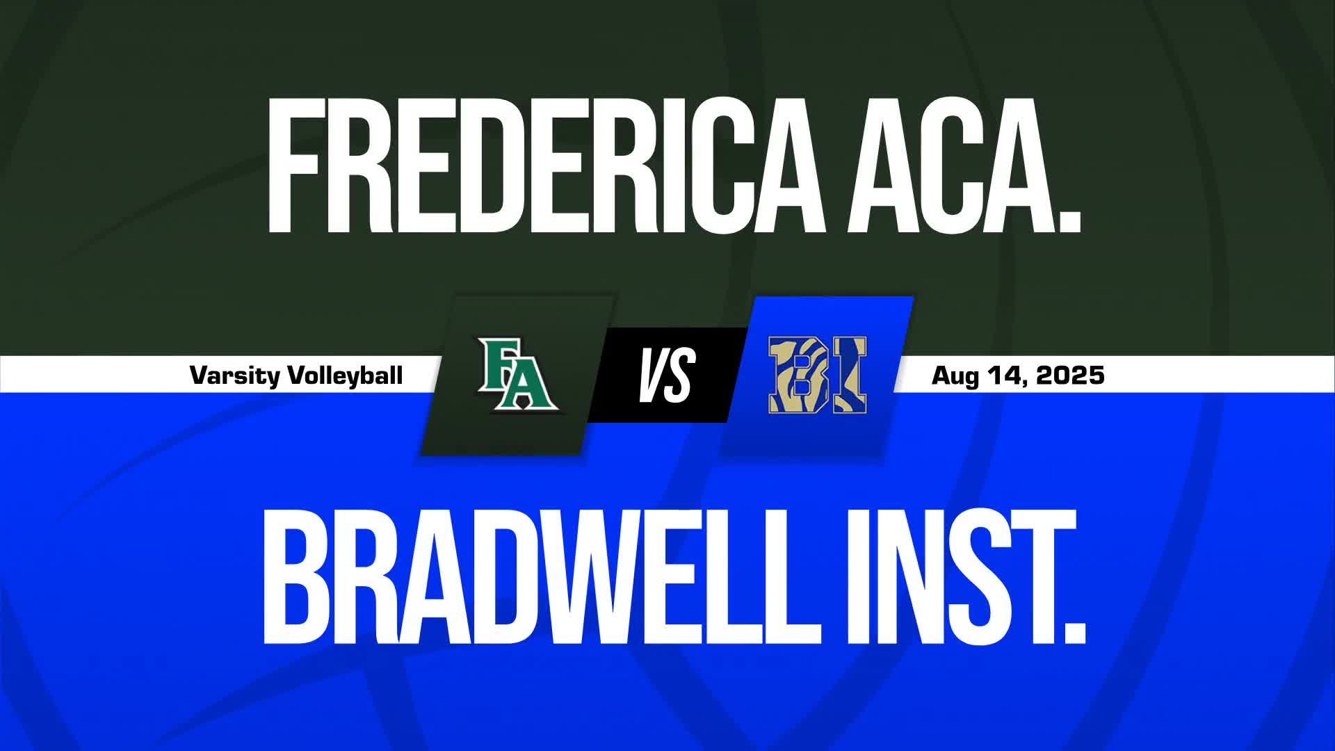 Volleyball Recap: Frederica Academy Takes a Loss