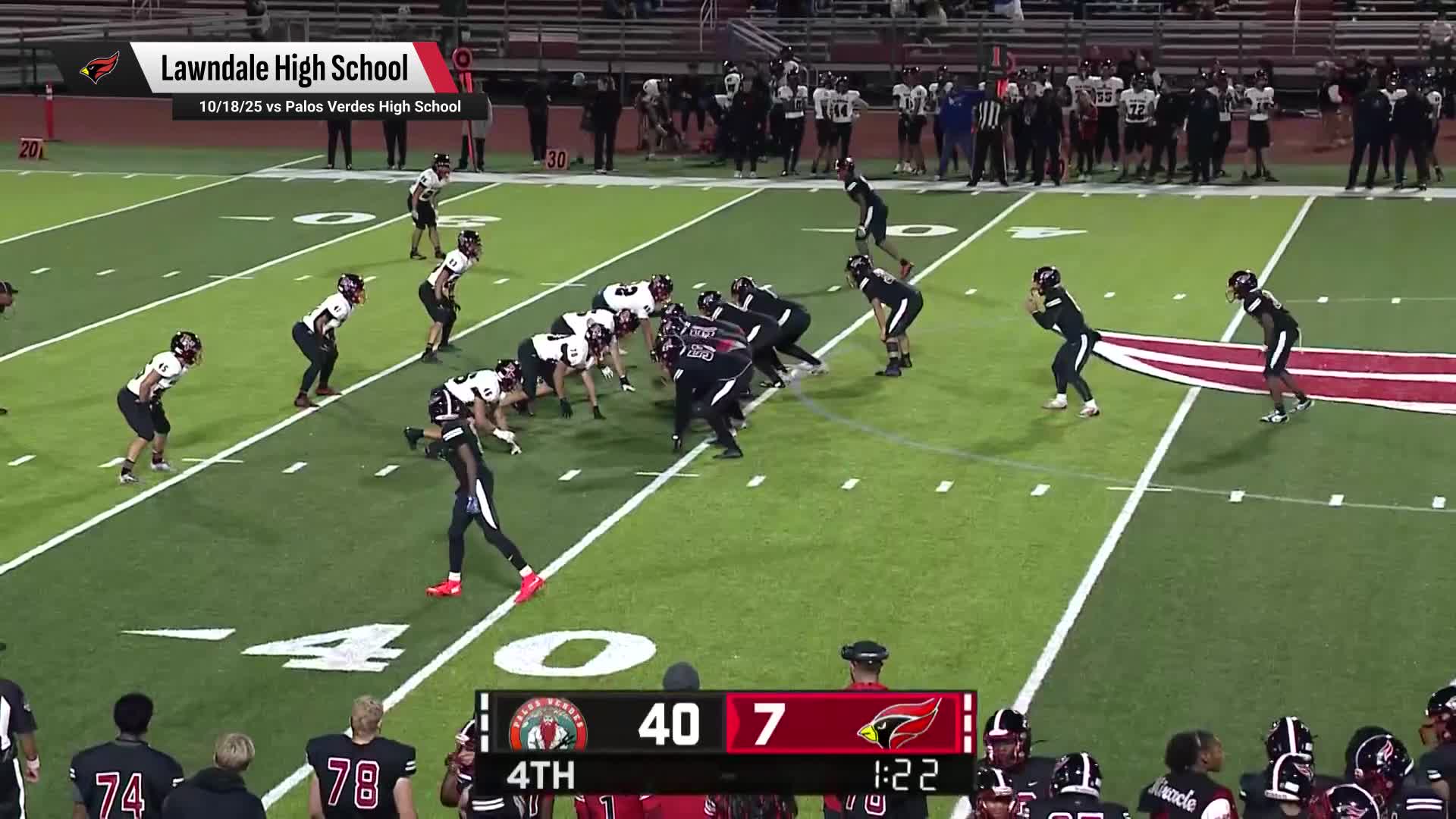 Football Recap: Leuzinger Skates Past Lawndale with Ease