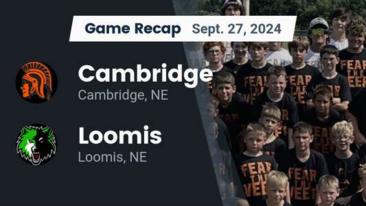 Football Recap: Cambridge Piles Up the Points Against Maywood/Ha