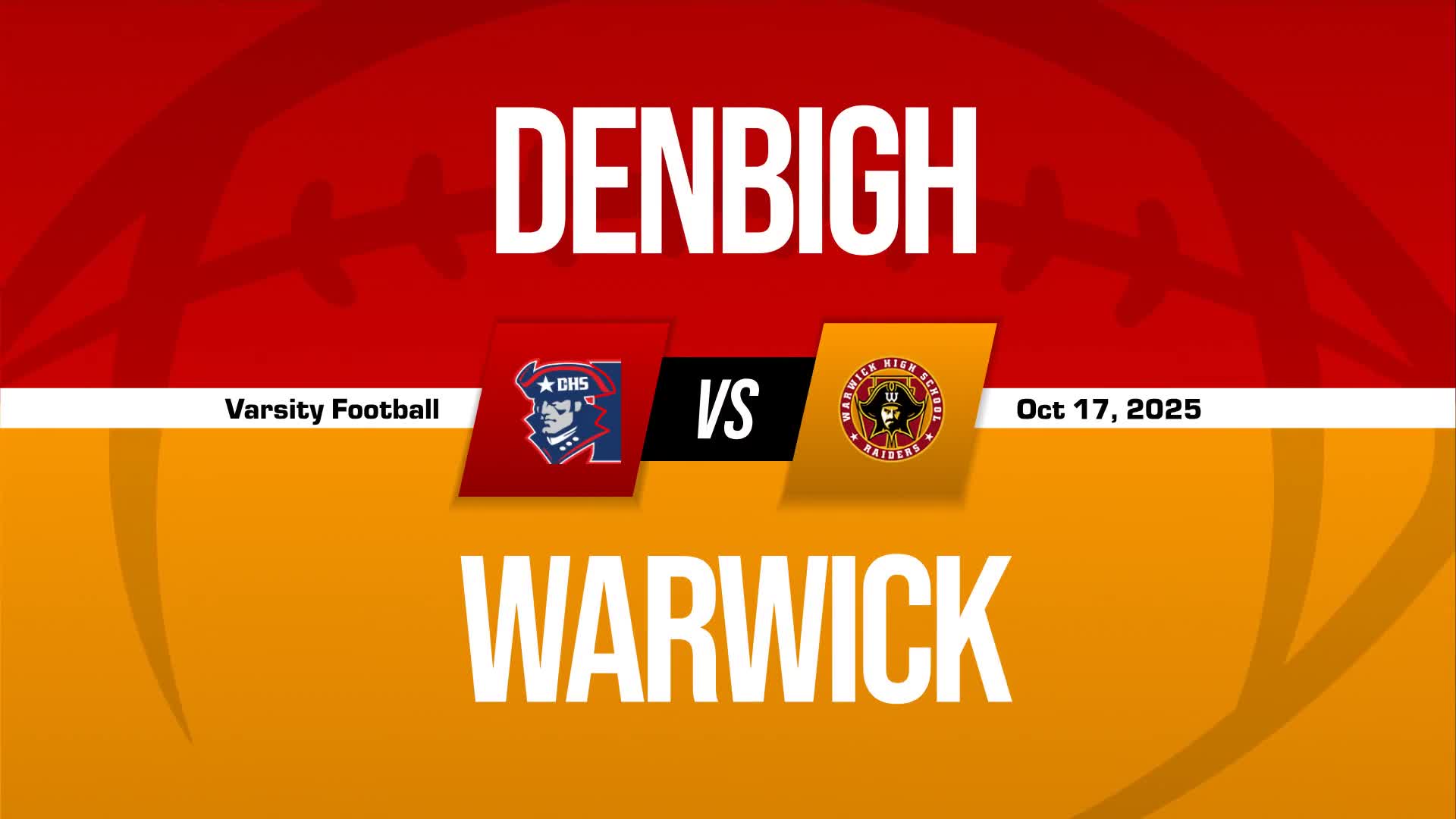 Football Game Preview: Denbigh Patriots vs. Woodside Wolverines + How To Watch