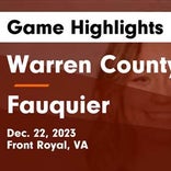 Fauquier snaps three-game streak of wins on the road