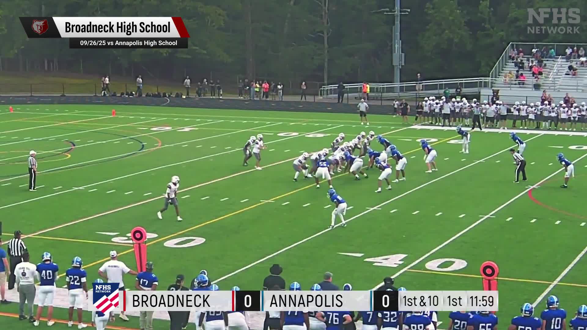 Football Recap: Severna Park's Winning Streak Snapped at Six Games + How To Watch