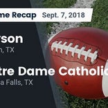 Football Game Preview: Notre Dame Catholic vs. Tyler Street Chri