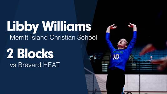 Libby Williams Game Report: @ Lake Mary Prep