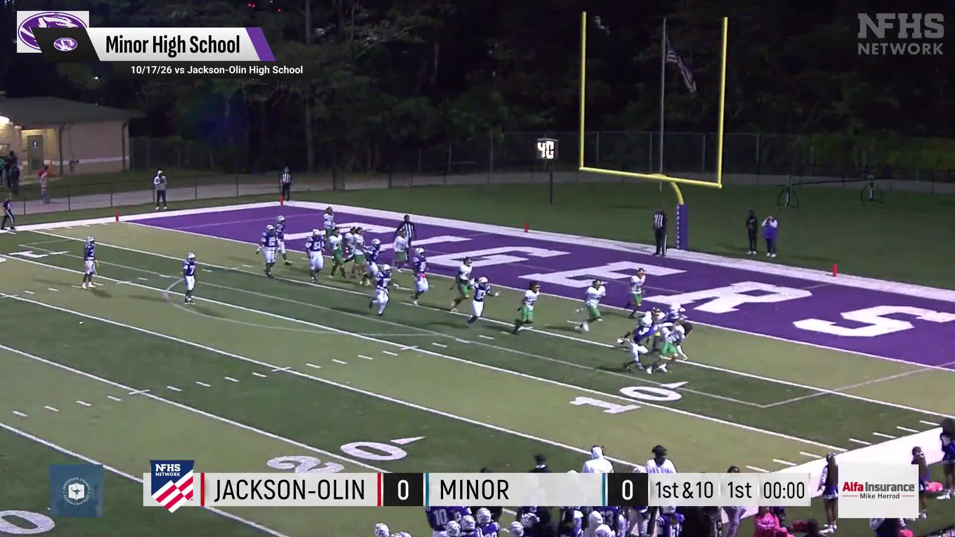 Football Recap: Jasper Falls to Minor