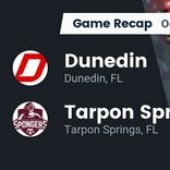 Football Game Recap: Dunedin Falcons vs. Palm Harbor University Hurricanes