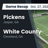 Football Game Recap: White County Warriors vs. Pickens Dragons