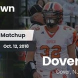 Football Game Recap: Dover vs. Hackettstown