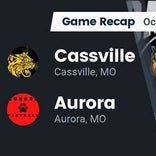 Football Game Recap: Cassville Wildcats vs. Aurora Houn Dawgs