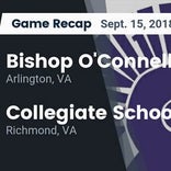 Football Game Preview: Bishop O'Connell vs. Blue Ridge