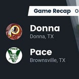 Football Game Recap: Donna Redskins vs. Pace Vikings