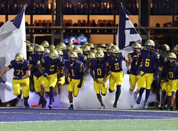 The Florida High School Athletic Association released football playoff brackets on Thursday. St. Thomas Aquinas is among the teams looking to repeat after the Raiders won the Class 5A title last season. (PHOTO: Jeff Klein)
