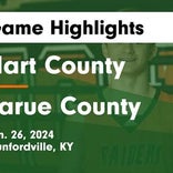 Larue County piles up the points against Hart County