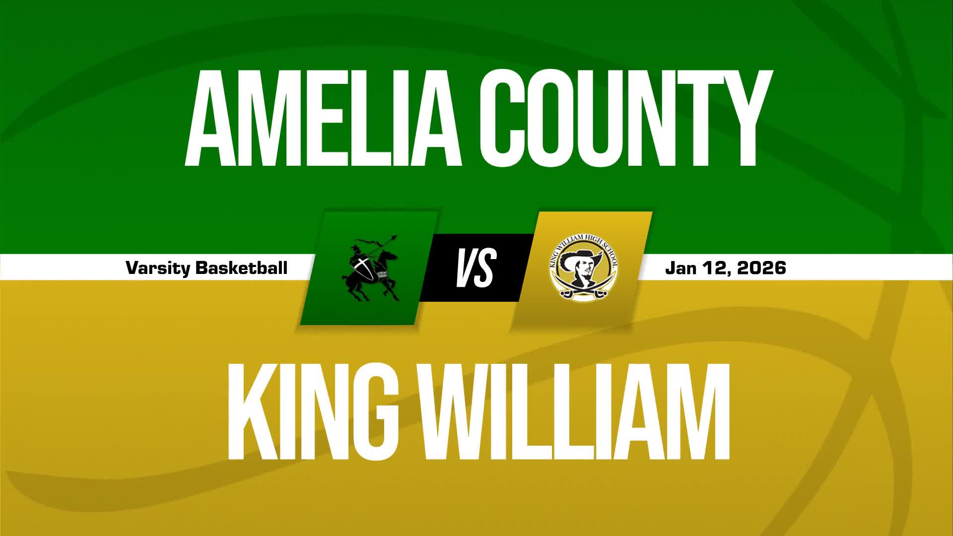 Basketball Recap: King William Skates Past Amelia County with Ea