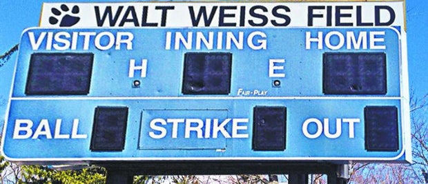 Walt Weiss Field in Suffern, New York