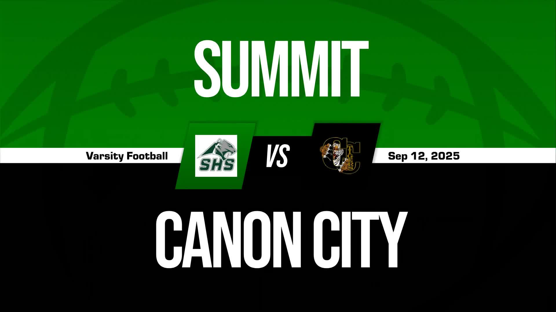 Football Game Preview: Summit Tigers vs. Green Mountain Rams + How To Watch