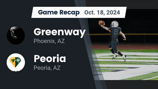 Football Recap: Peoria Piles Up the Points Against Glendale