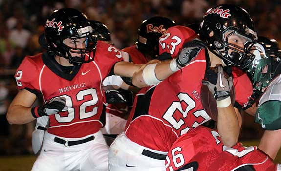 Maryville grinded out a win in the 6A state final against Whitehaven.