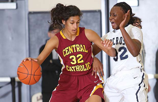Kailee Johnson has helped Central Catholic to a 14-3 record, good for the No. 22 position in the rankings.