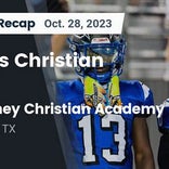 Football Game Recap: Lake Country Christian Eagles vs. Dallas Christian Chargers