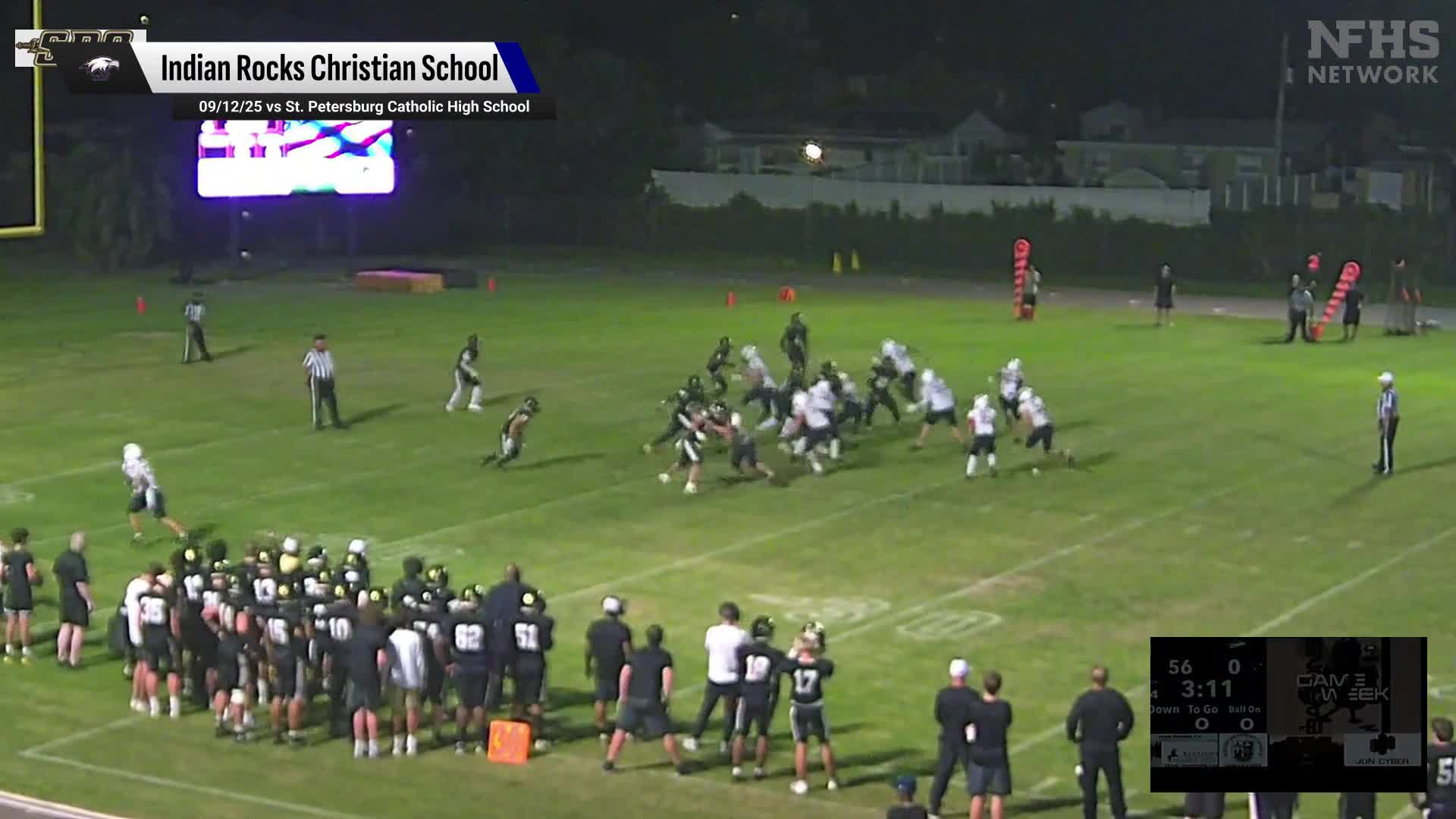 Football Game Preview: Indian Rocks Christian Eagles vs. Clearwater Central Catholic Marauders + How To Watch