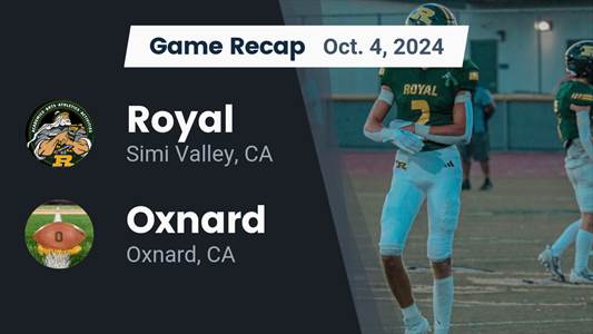 Football Recap: Royal Takes a Loss