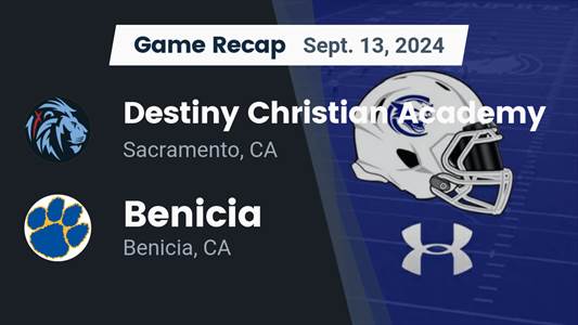 Football Recap: Benicia Comes Up Short