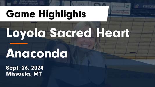 Volleyball Recap: Loyola-Sacred Heart Gets the Win