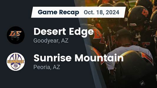 Football Game Preview: Desert Edge Scorpions vs. Canyon View Jaguars