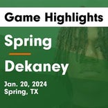 Basketball Game Preview: Spring Lions vs. Dekaney Wildcats