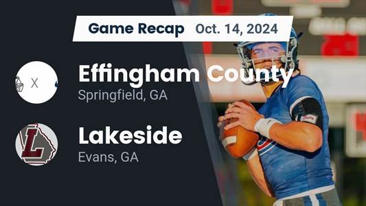 Football Game Preview: Effingham County Rebels vs. Greenbrier Wo