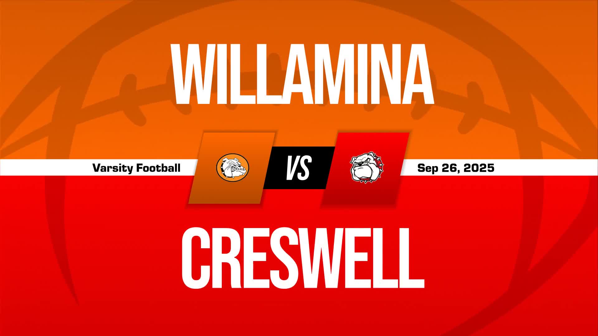 Football Game Preview: Willamina Bulldogs vs. Yamhill-Carlton Tigers + How To Watch