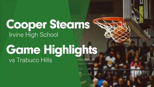 Cooper Stearns Game Report: vs Bishop Amat