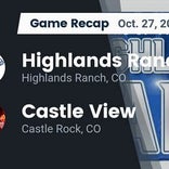 Football Game Preview: Castle View Sabercats vs. Highlands Ranch Falcons