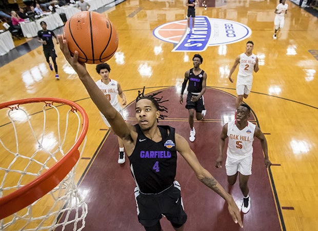 Guard P.J. Fuller shown playing for Garfield last season. 